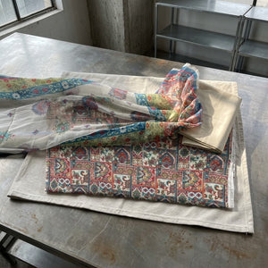 Bareeze Embroidered 3pc Suit with Printed Chiffon Dupatta - Design 24