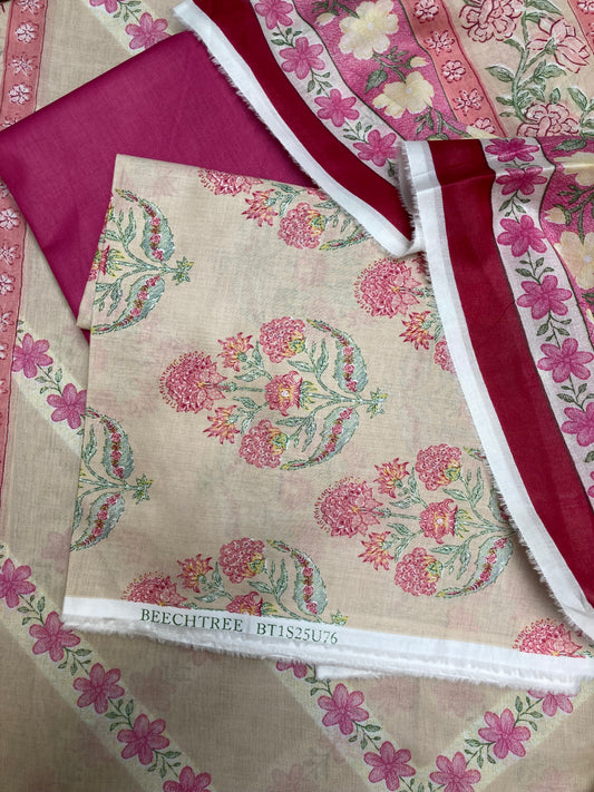 Beechtree 3-Piece Unstitched Lawn Suit