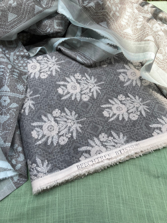Beechtree 3-Piece Unstitched Lawn Suit