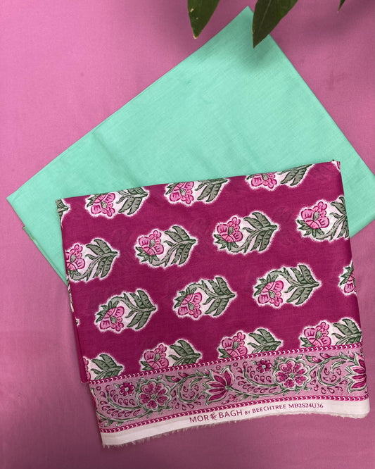 Beechtree Mor Bagh 2-Piece Unstitched Lawn Suit